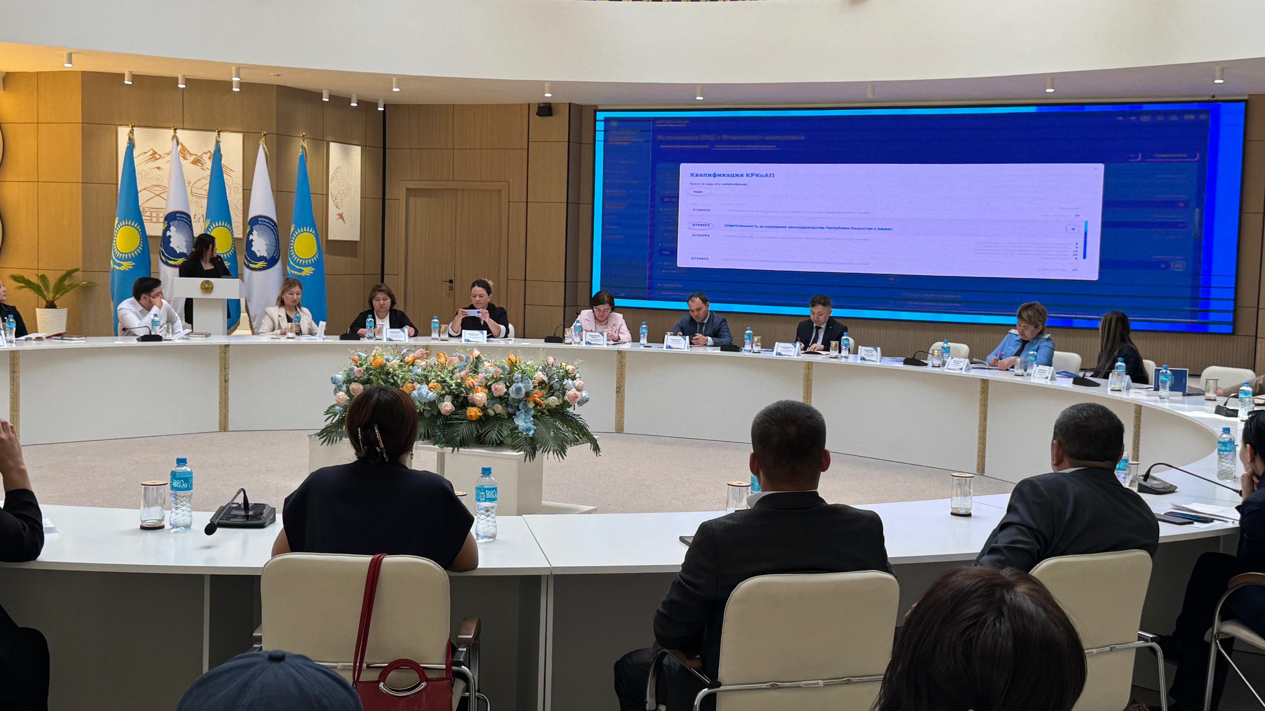 Түркістанда «Көрнекі ақпаратқа қойылатын талаптар» тақырыбында облыстық семинар өтті