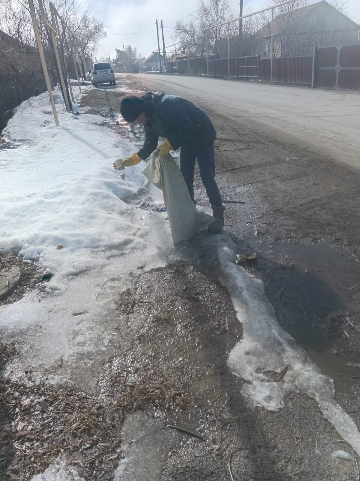 Экологиялық акция "көрдім-алыңыз!»