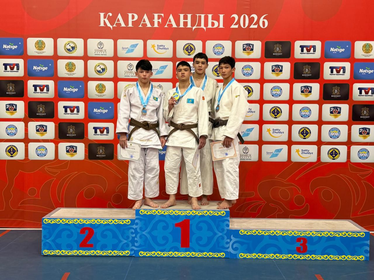 Алматылық дзюдошылар Қазақстан Республикасының чемпионатында жеңіске жетті