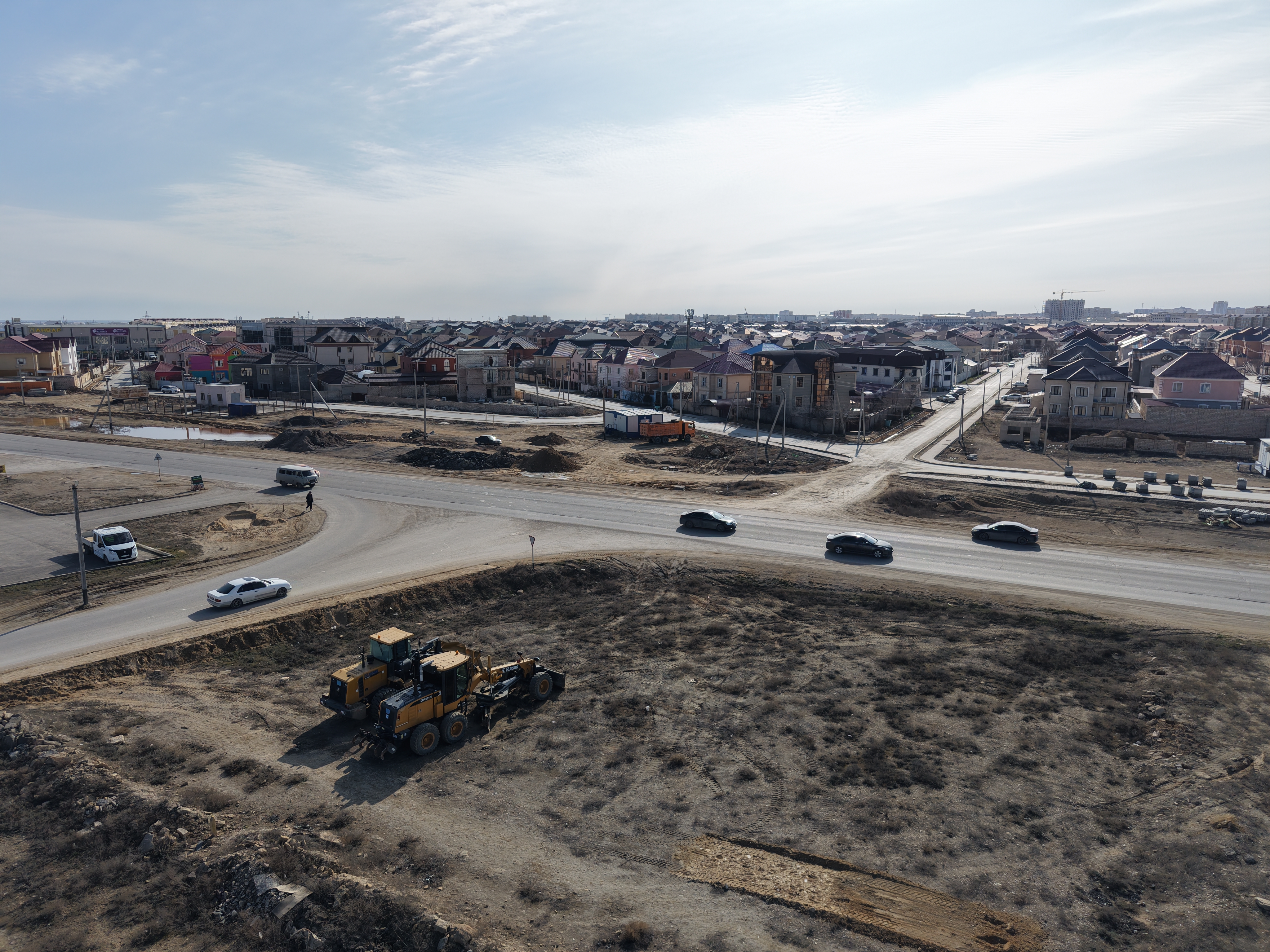 Ақтауда жол құрылысы жүргізіледі