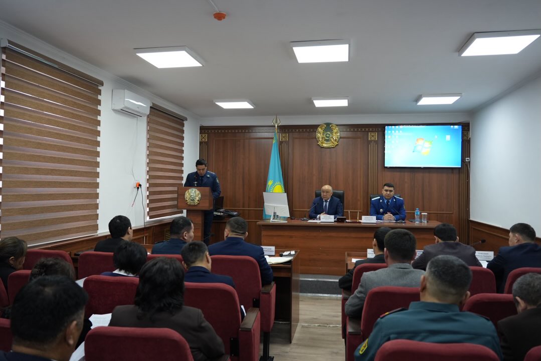 Мойынқұм ауданында құқық бұзушылықтардың алдын алу мәселелері жан-жақты қаралды