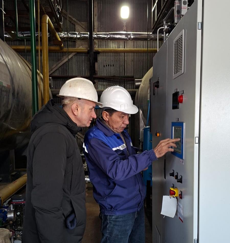 Новые мощности и техническое обновление: заместитель Председателя Комитета госэнергонадзора посетил энергообъекты Кызылординской области