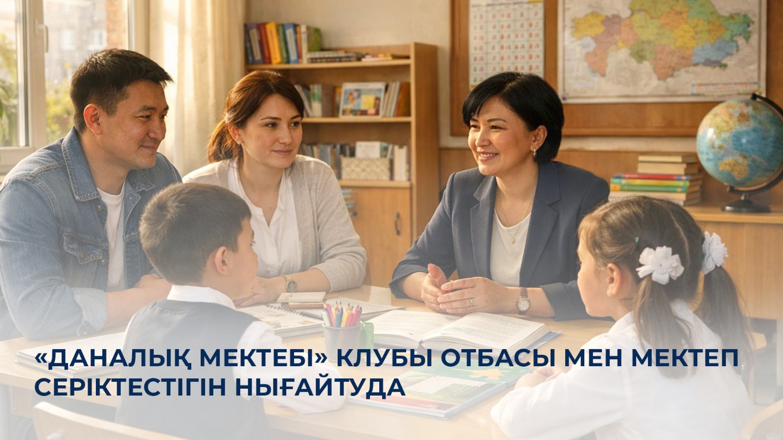 «Даналық мектебі» клубы отбасы мен мектеп серіктестігін нығайтуда