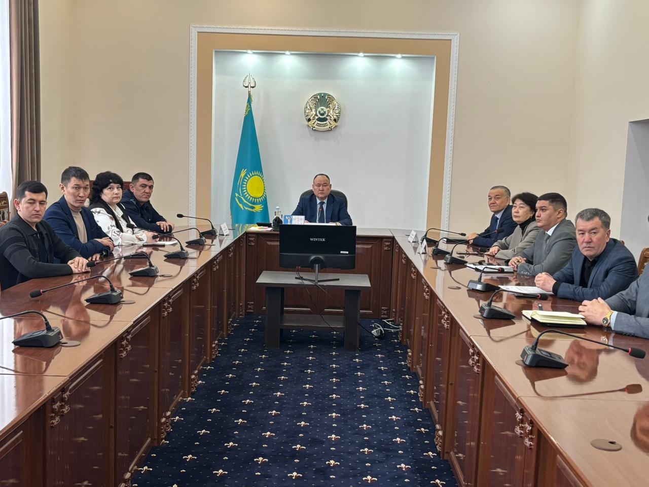 &nbsp;&nbsp;&nbsp;&nbsp;&nbsp; 2026 жылғы 4 наурызда аудан әкімдігінің үлкен залында СҚО Әділет департаментінің басшысы Рашкалиев Естай Елтайұлы Ғабит Мүсірепов атындағы аудан тұрғындарымен онлайн-кездесу өткізді .