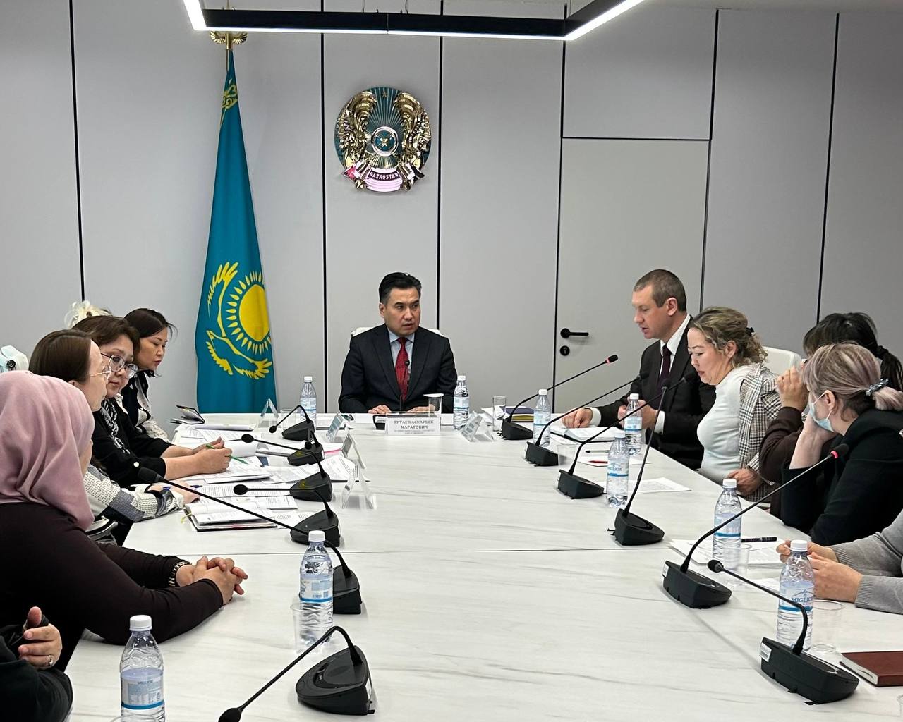 А. Ертаев мүгедектігі бар балалардың ата-аналарын жеке қабылдады