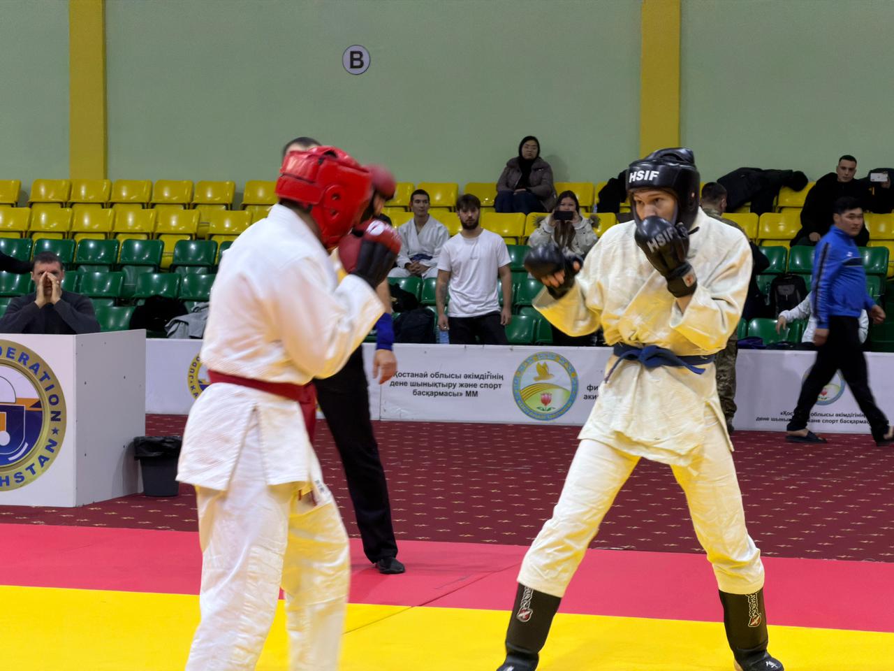 Соревнования по рукопашному бою в Костанае