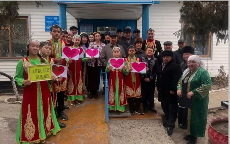 27 ақпан күні Үлкеншыған ауылында 1 наурыз – Алғыс айту күні мерекесіне орай «Алғысымыз шексіз» атты іс-шара ұйымдастырылды