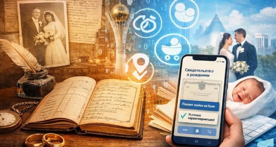 РАГС Казахстана отмечает 105 лет: как регистрация жизненных событий стала цифровой