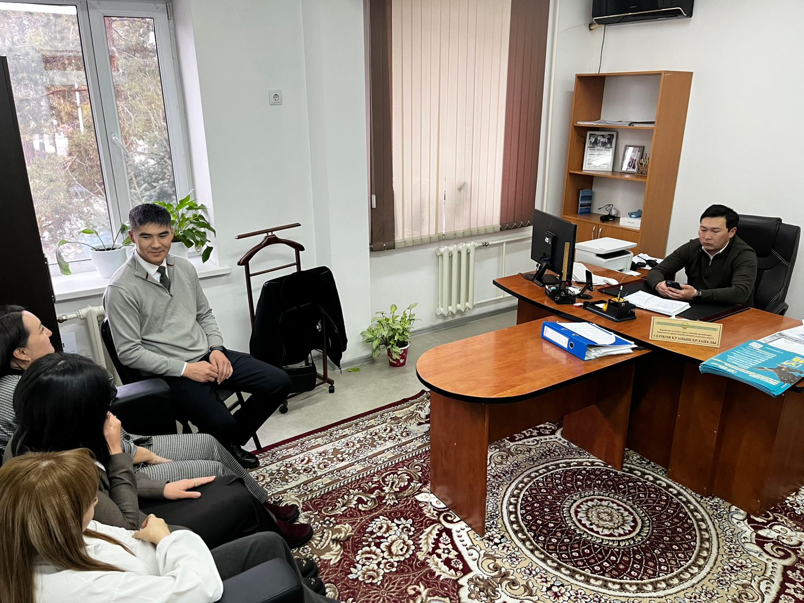 “Қарабұлақ ауылдық округі әкімінің аппараты” мемлекеттік мекемесінде азаматтық қорғау саласы бойынша оқу-жаттығу (сейсможаттығу) өткізілді.