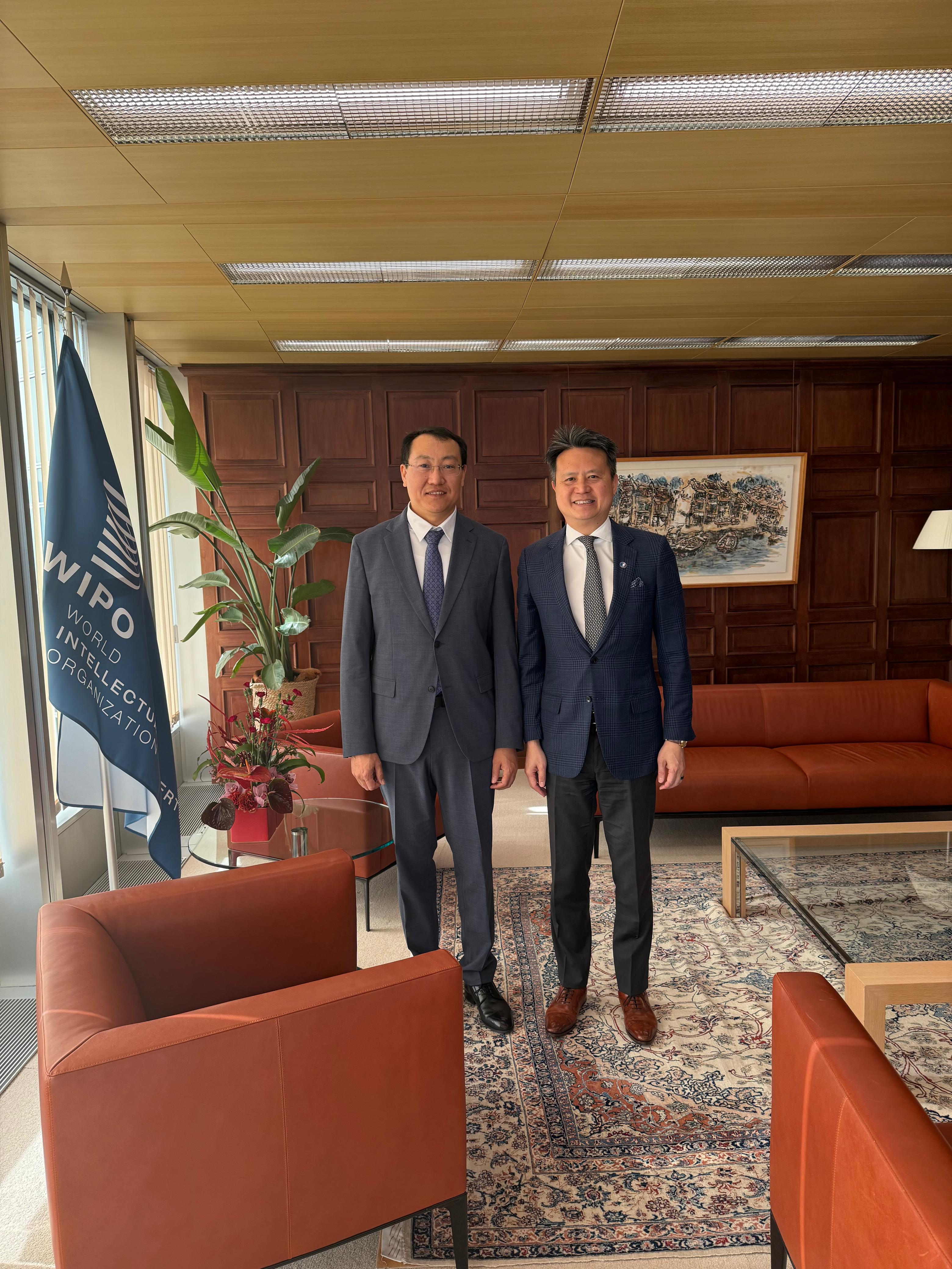 В Женеве обсудили расширение сотрудничества в сфере интеллектуальной собственности и инноваций