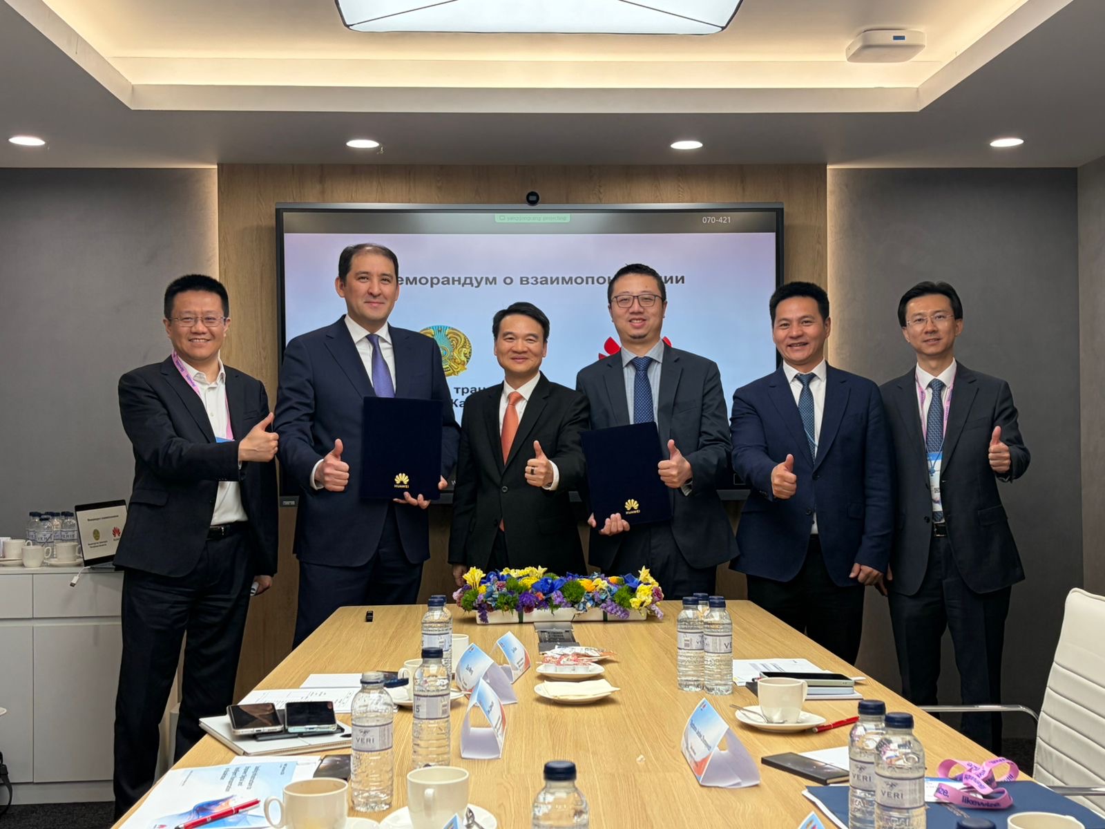 Көлік министрлігі Huawei компаниясымен ынтымақтастықты нығайтуда