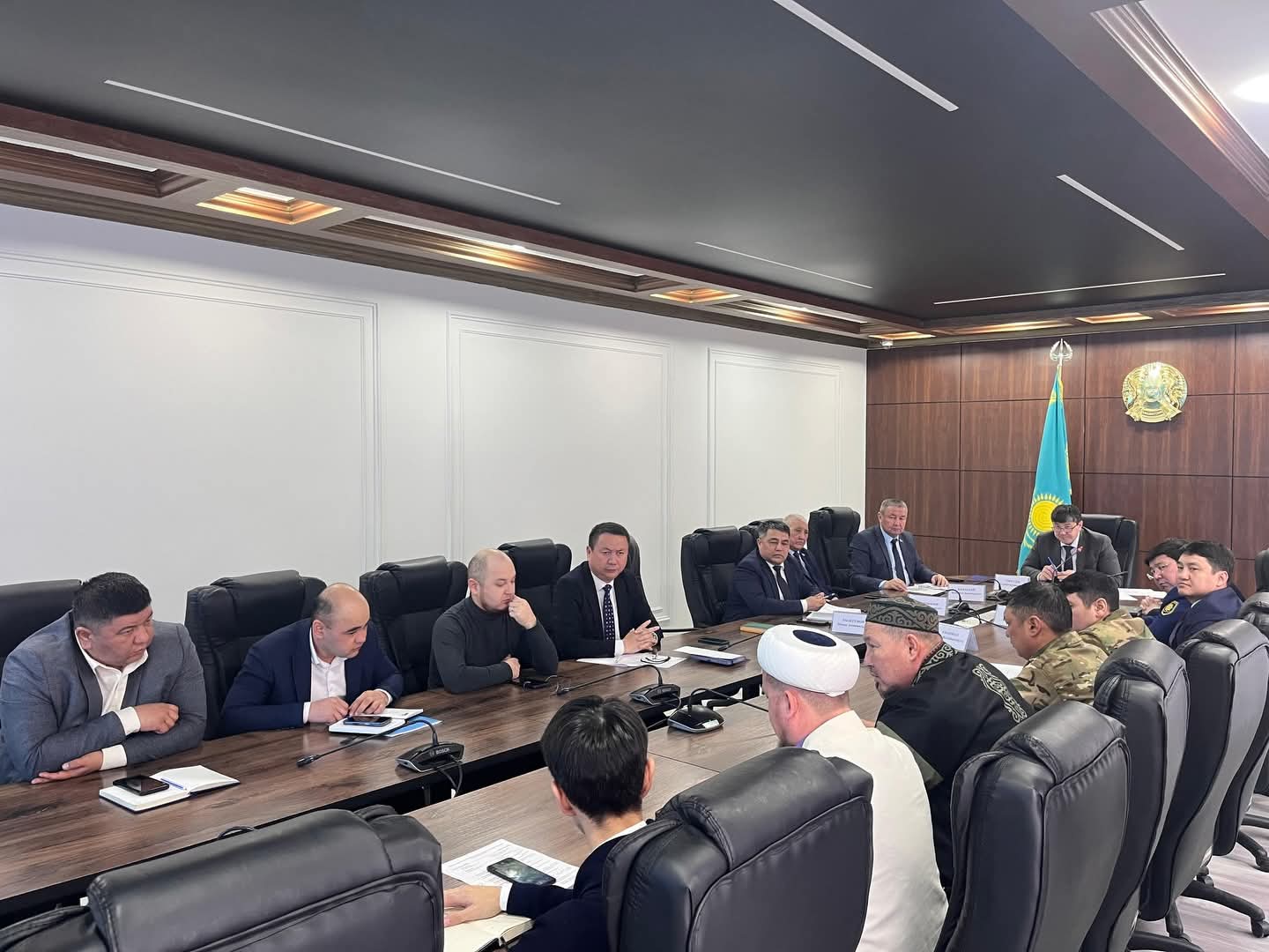 Қарақияда терроризмге қарсы аудандық комиссияның кезекті отырысы өтті