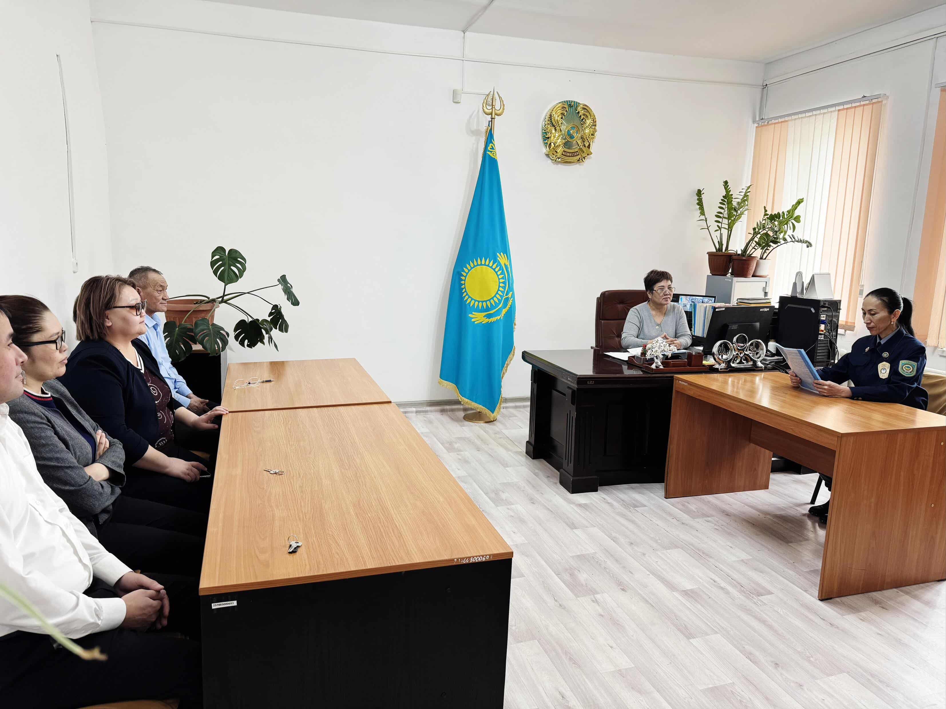 Cыбайлас жемқорлыққа қарсы мәдениетті қалыптастыру және алдын алу мақсатында кездесу өткізіп, құқықтық түсіндірме берді