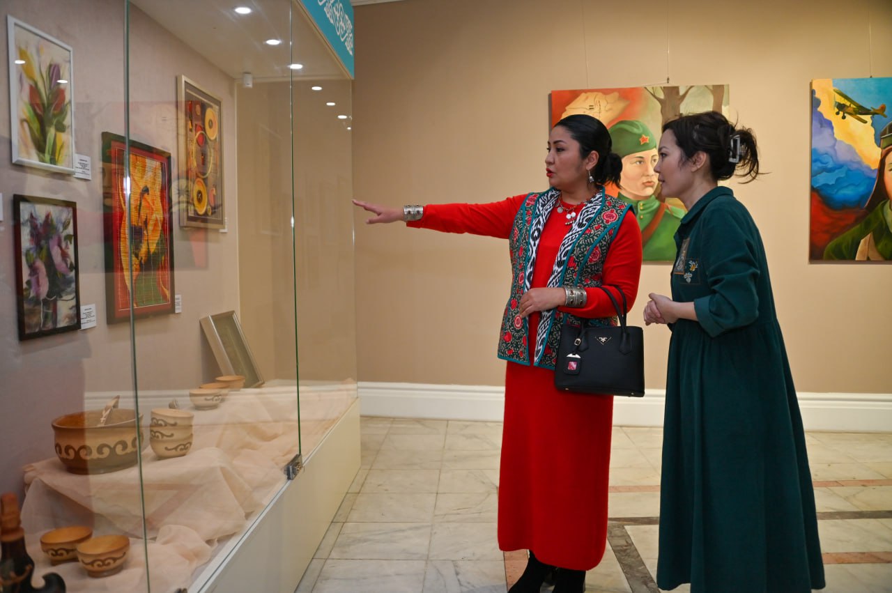 Әскери-тарихи музейде «Көктем шақырады» көрмесі ашылды