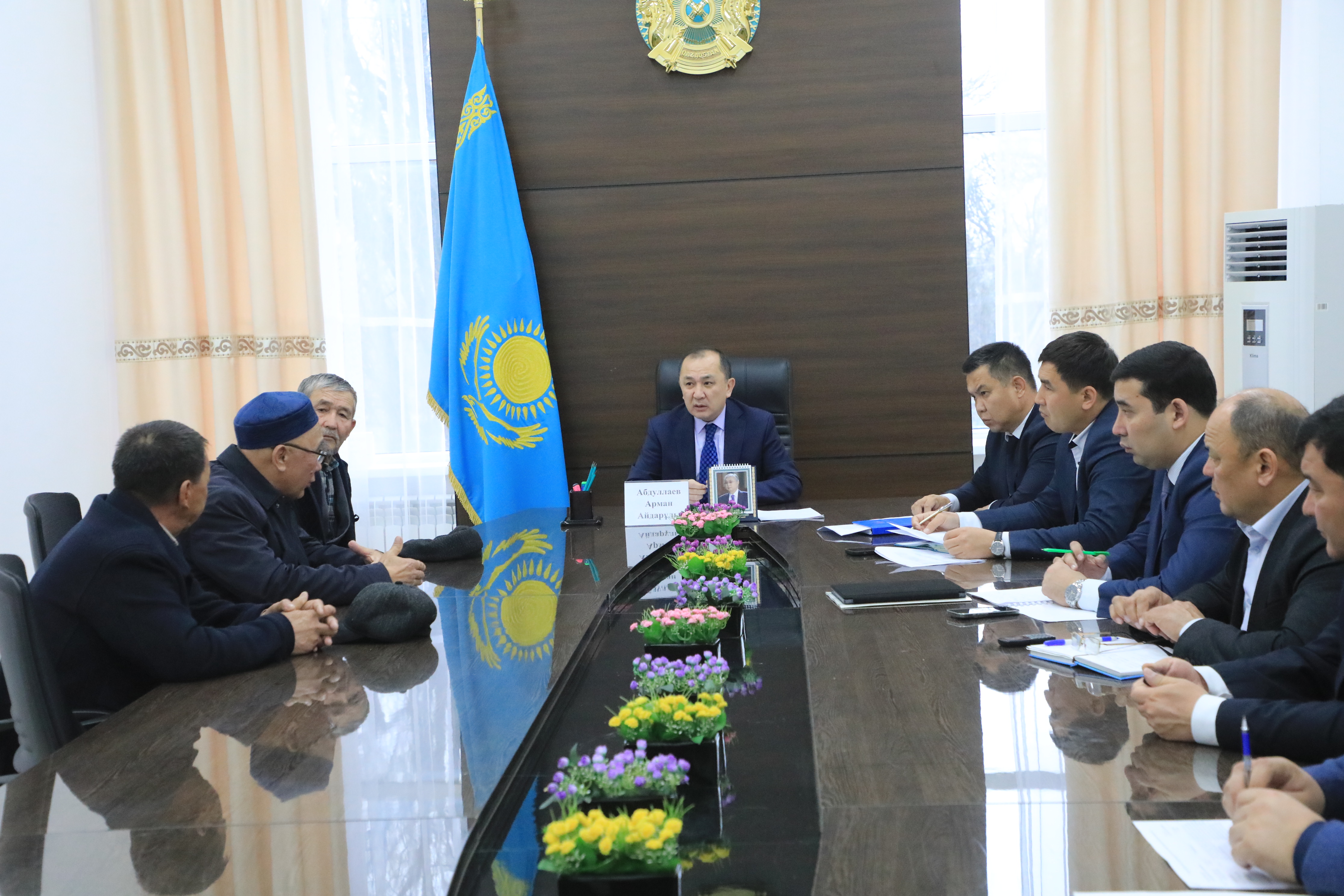 САРЫАГАШ: СОСТОЯЛСЯ ПРИЁМ ЖИТЕЛЕЙ ПО ЛИЧНЫМ ВОПРОСАМ