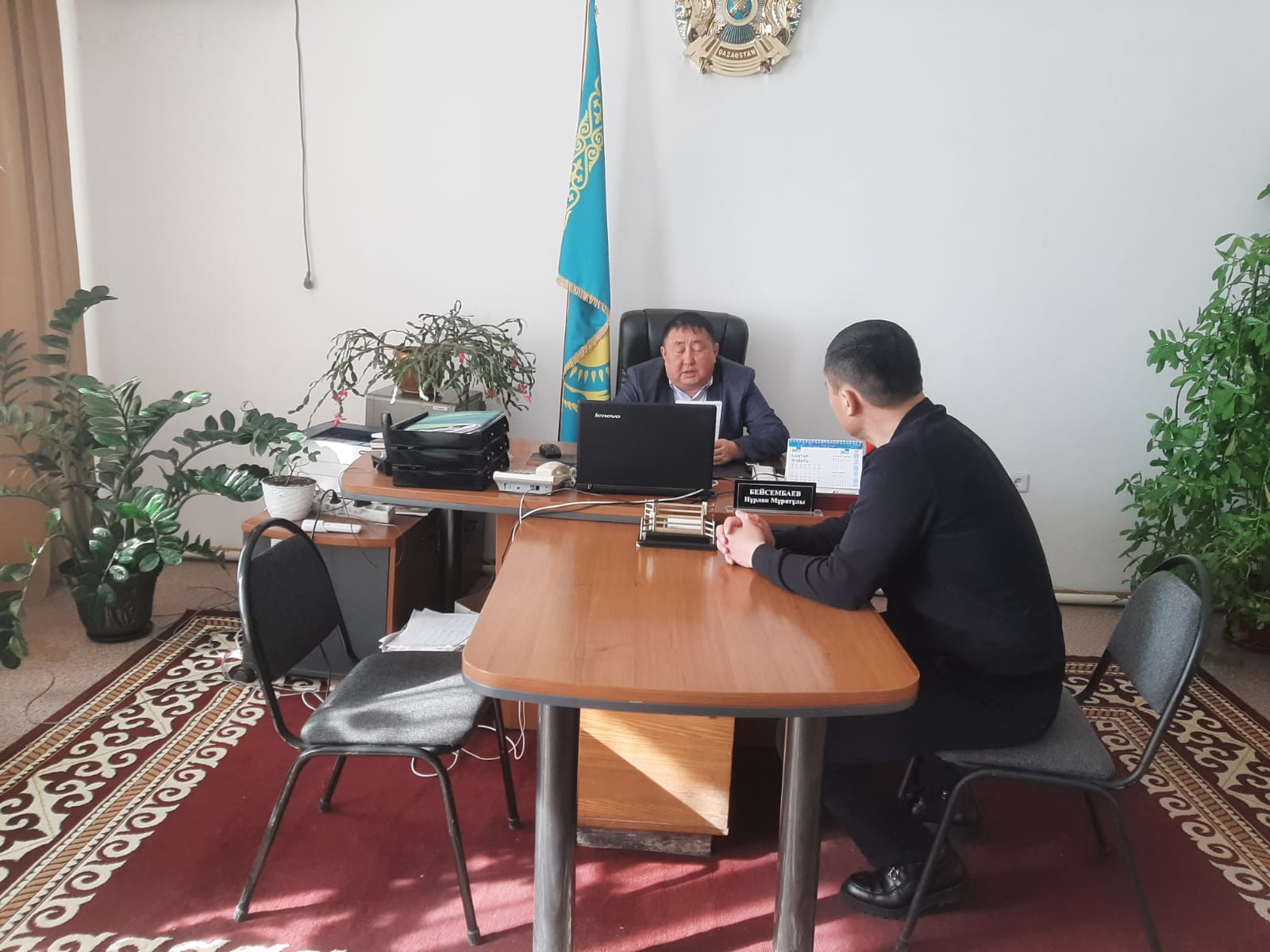 ОКРУГ ӘКІМІНІҢ ЖЕКЕ ҚАБЫЛДАУЫ ӨТТІ