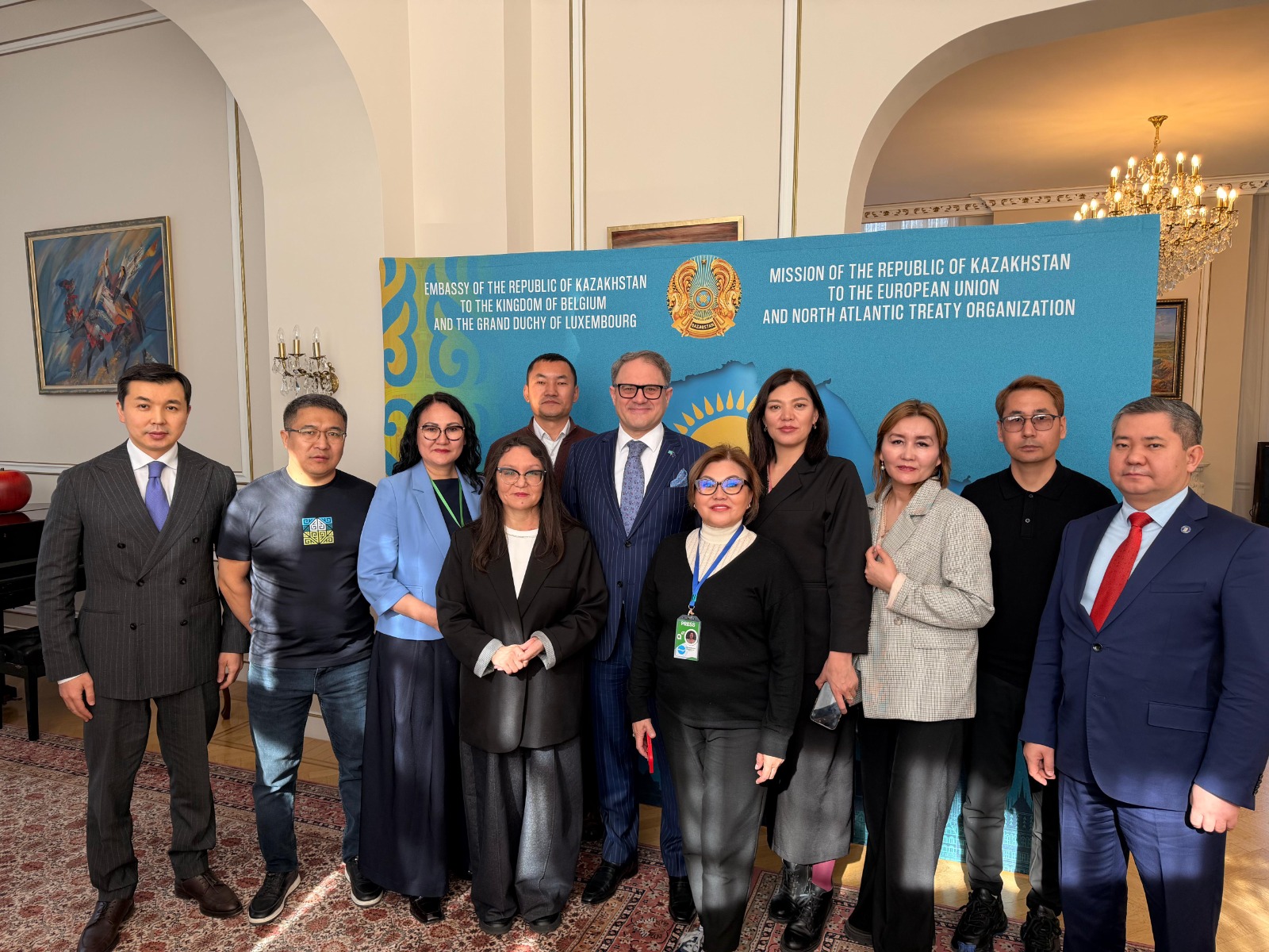 Брюссельде қазақстандық журналистермен кездесу өтті