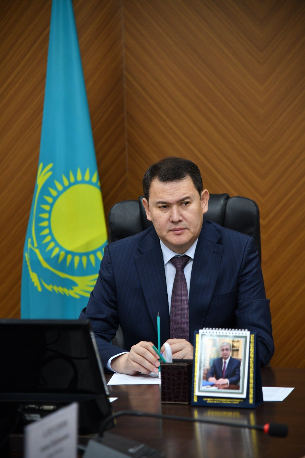 АУДАН ӘКІМІ КЕЗЕКТІ ҚАБЫЛДАУЫН ӨТКІЗДІ