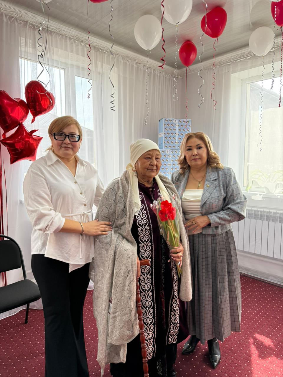 “Центр активного долголетия” города Жаркент в преддверии Международного женского дня - 8 марта провел замечательное мероприятие для наших бабушек и дедушек