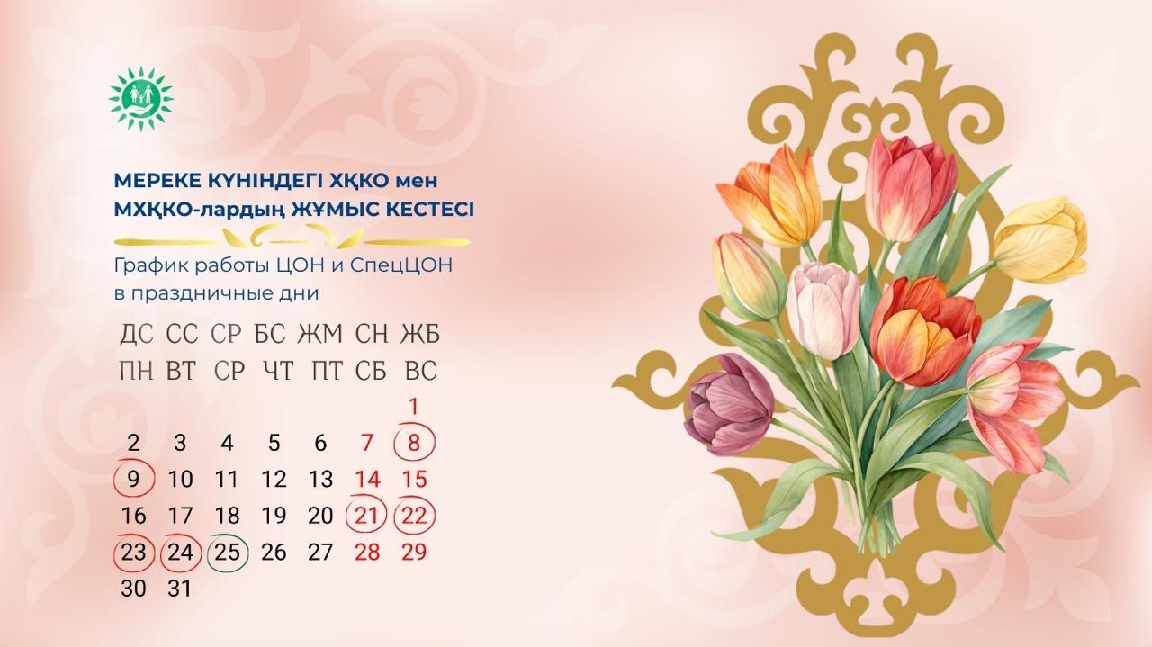 ХҚКО және МХҚКО наурыз айында қалай жұмыс істейді