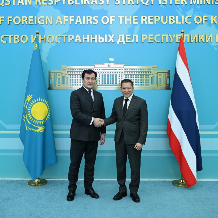 Саяси консультациялардың алғашқы раунды аясында Астана мен Бангкок ынтымақтастықтың жаңа кезеңін талқылады