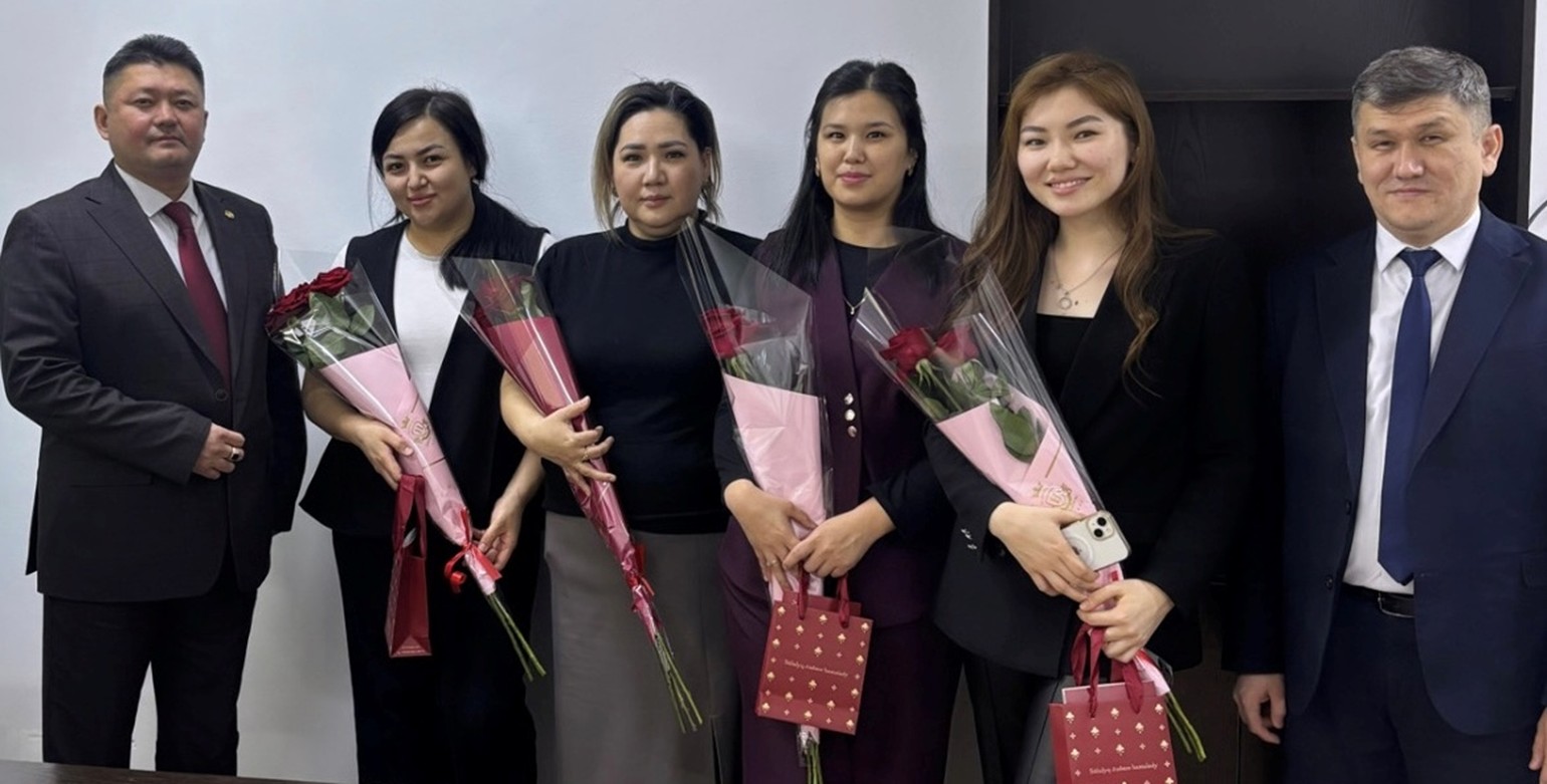 Ұлытау облысы бойынша Мемлекеттік еңбек инспекциясы комитеті департаментінде 8 наурыз мерекесіне орай әйелдерді құттықтау шарасы өтті