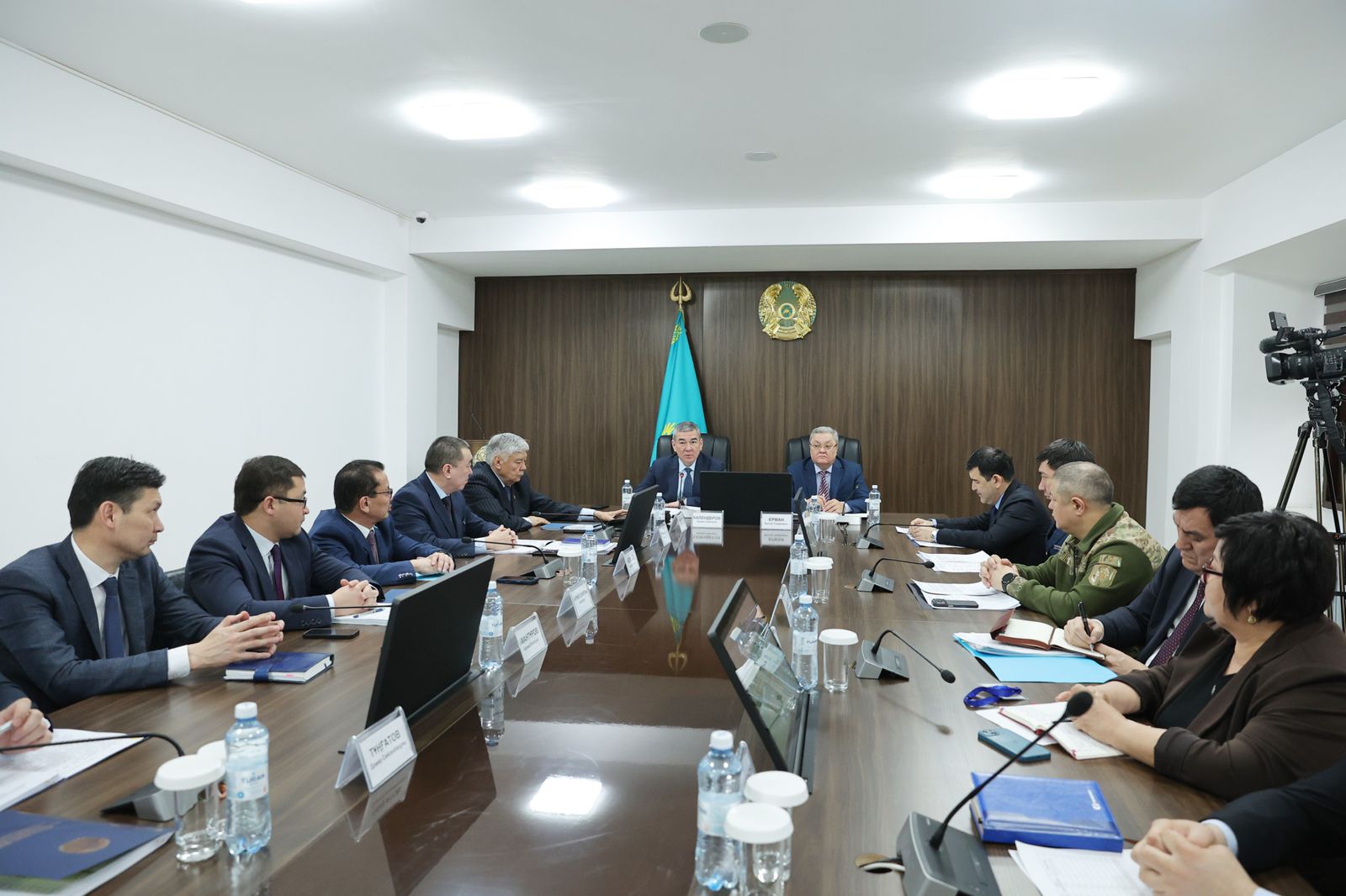 ЖАМБЫЛ ОБЛЫСЫНДА 2026 ЖЫЛҒЫ 15 НАУРЫЗҒА ТАҒАЙЫНДАЛҒАН РЕСПУБЛИКАЛЫҚ РЕФЕРЕНДУМҒА ДАЙЫНДЫҚ МӘСЕЛЕЛЕРІ ТАЛҚЫЛАНДЫ