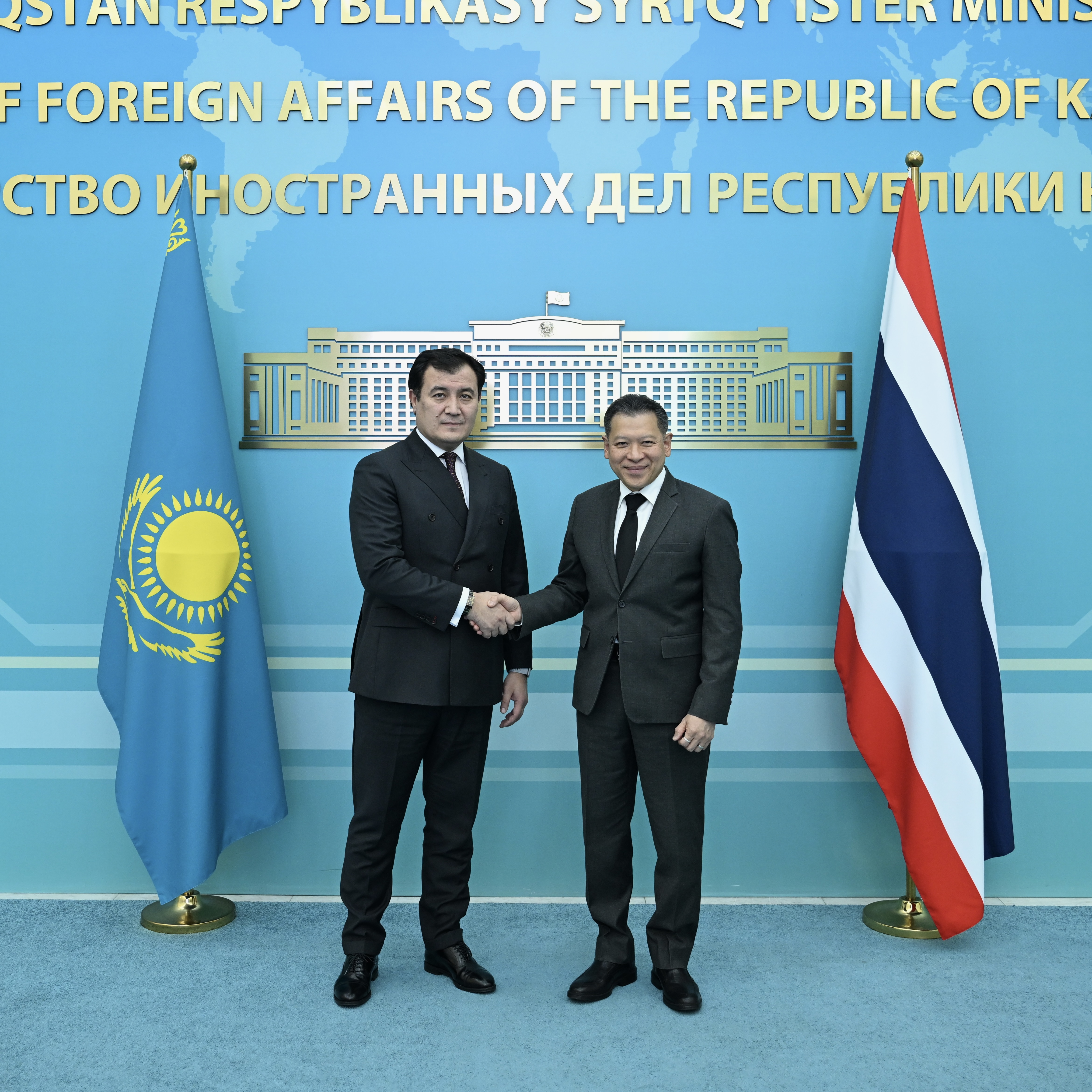 Astana and Bangkok Discuss a New Phase of Cooperation during the First Round of Political Consultations