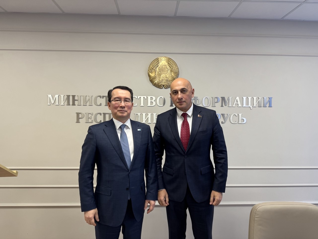 Минскіде Қазақстандағы конституциялық реформалар және ақпараттық саладағы екіжақты ынтымақтастықты кеңейту талқыланды