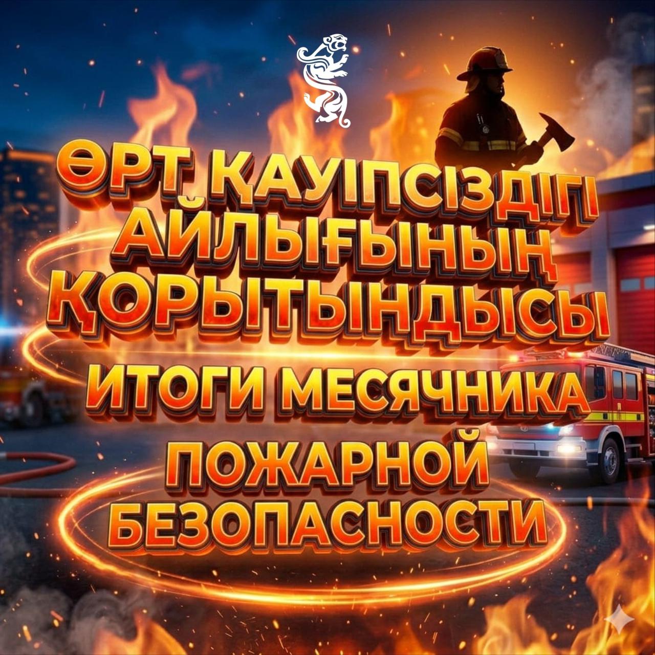 На площадке Региональной службы коммуникаций состоялся брифинг по итогам проведения «Месячника пожарной безопасности» в Карагандинской области в период отопительного сезона.