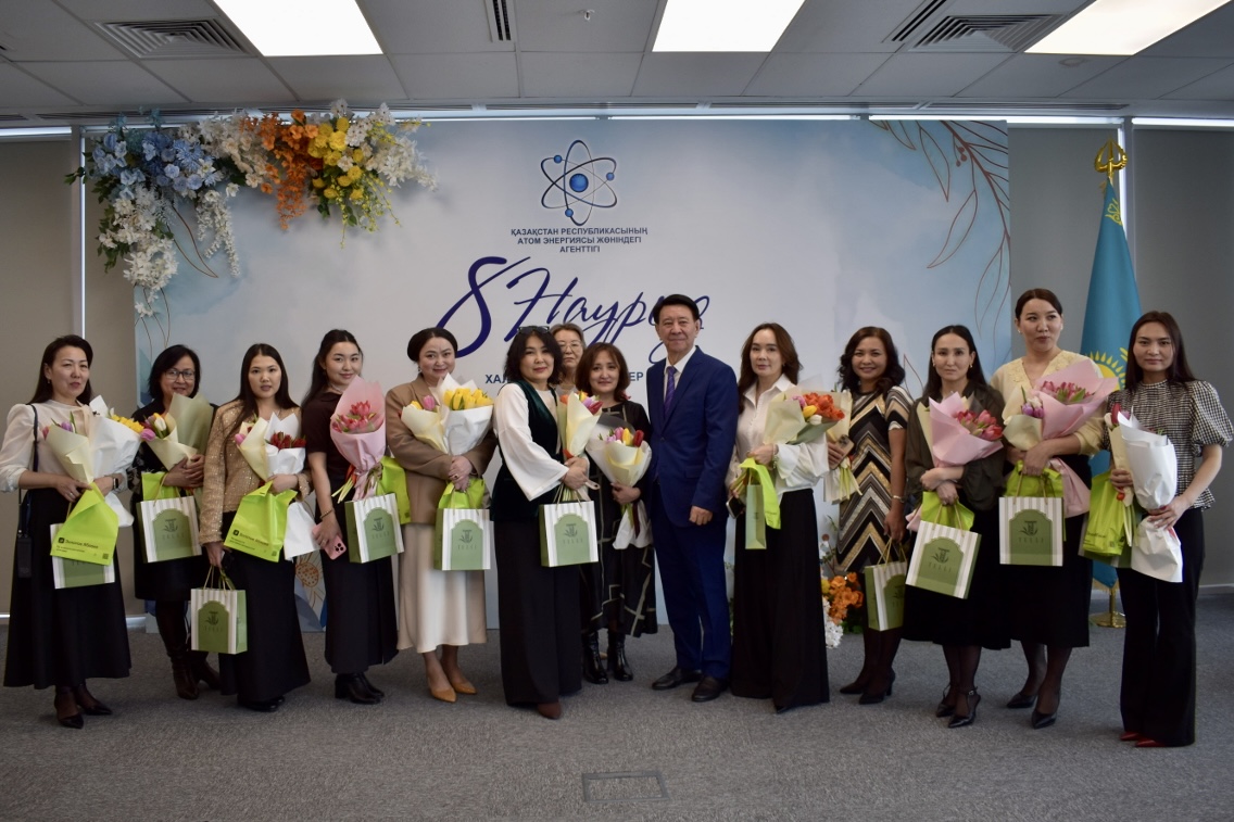 Агенттікте 8 наурыз мерекесіне арналған салтанатты жиын өтті