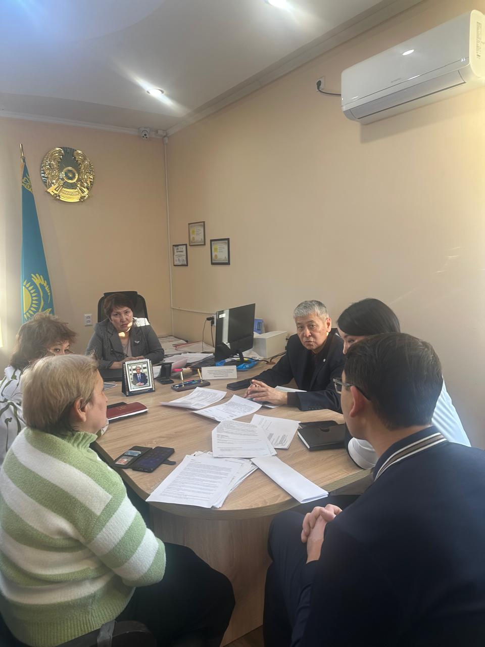 Ұлытау облысы бойынша Адам құқықтары жөніндегі өкілмен кездесу.