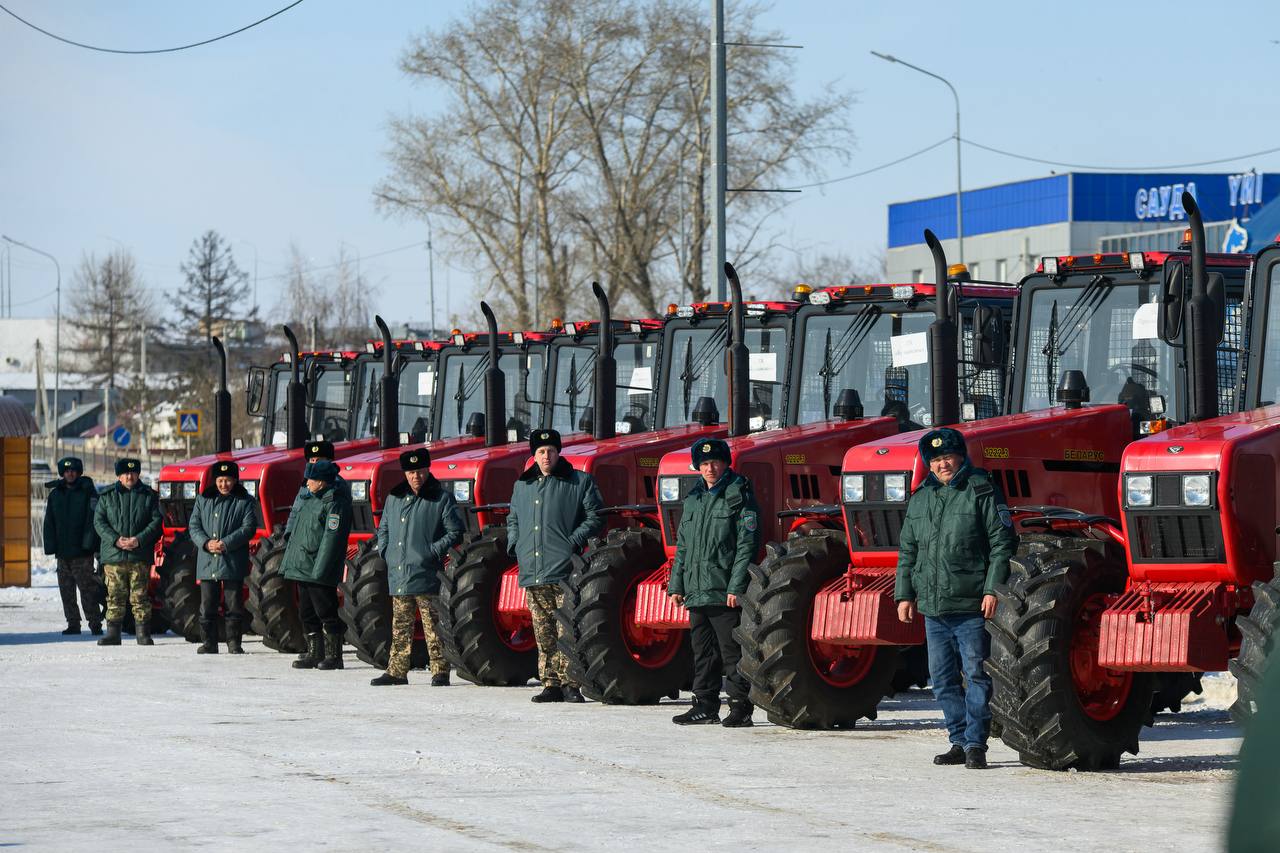 В СКО укрепляют систему защиты лесов - лесным хозяйствам передана 51 единица новой техники