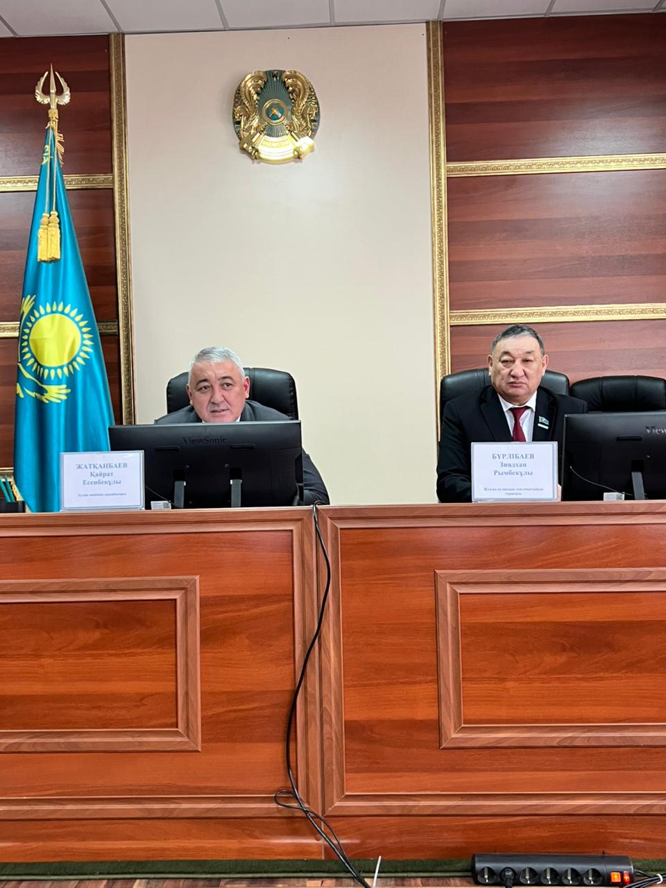 Сегізінші шақырылған Жуалы аудандық мәслихатының кезектен тыс, алпыс үшінші сессиясы өтті