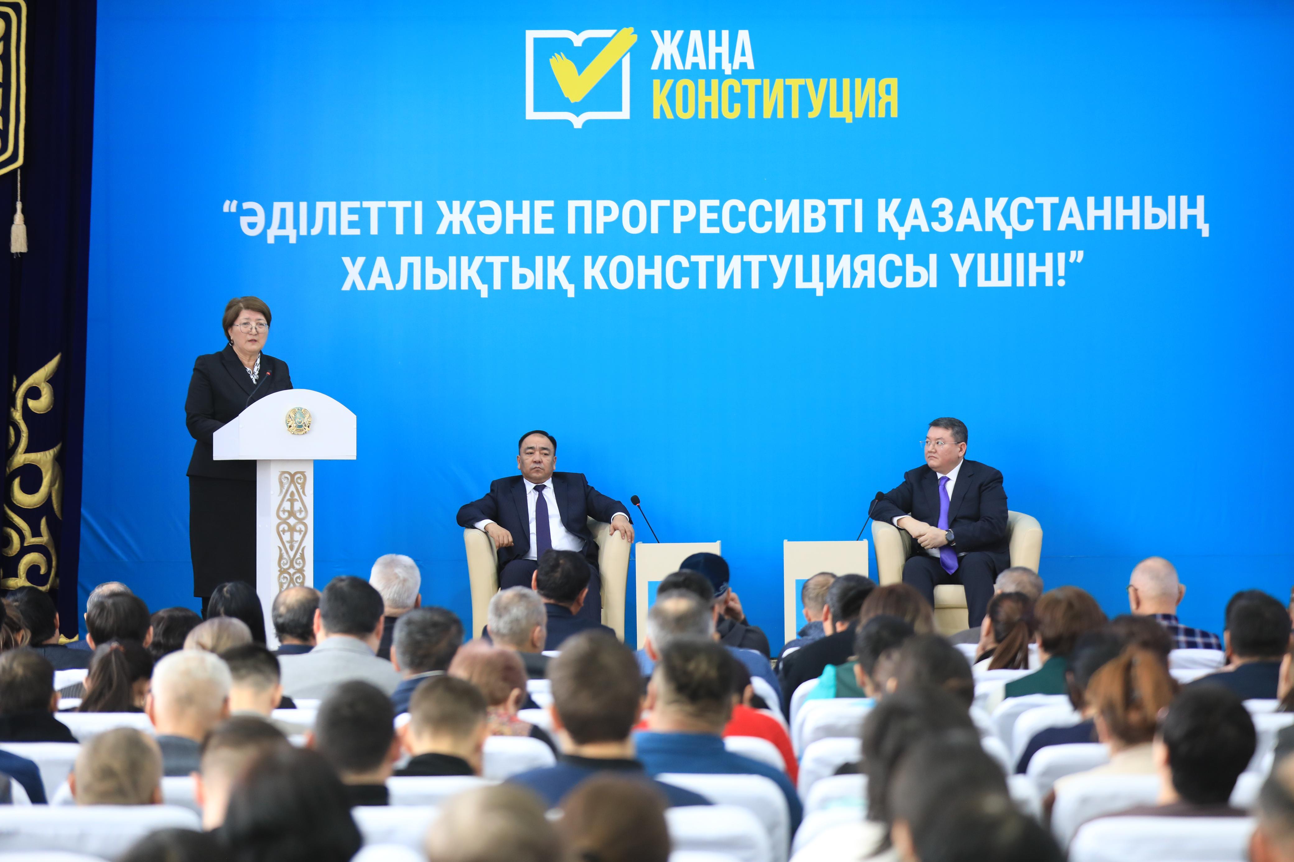 Советник Президента встретился с жителями Кобдинского района