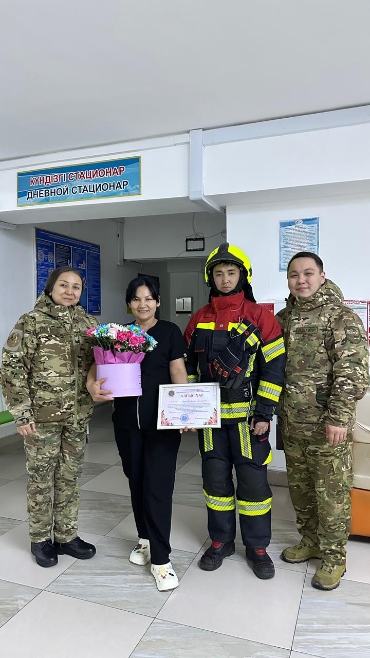 «Мамы спасателей: в Алматы поблагодарили женщин, воспитавших защитников