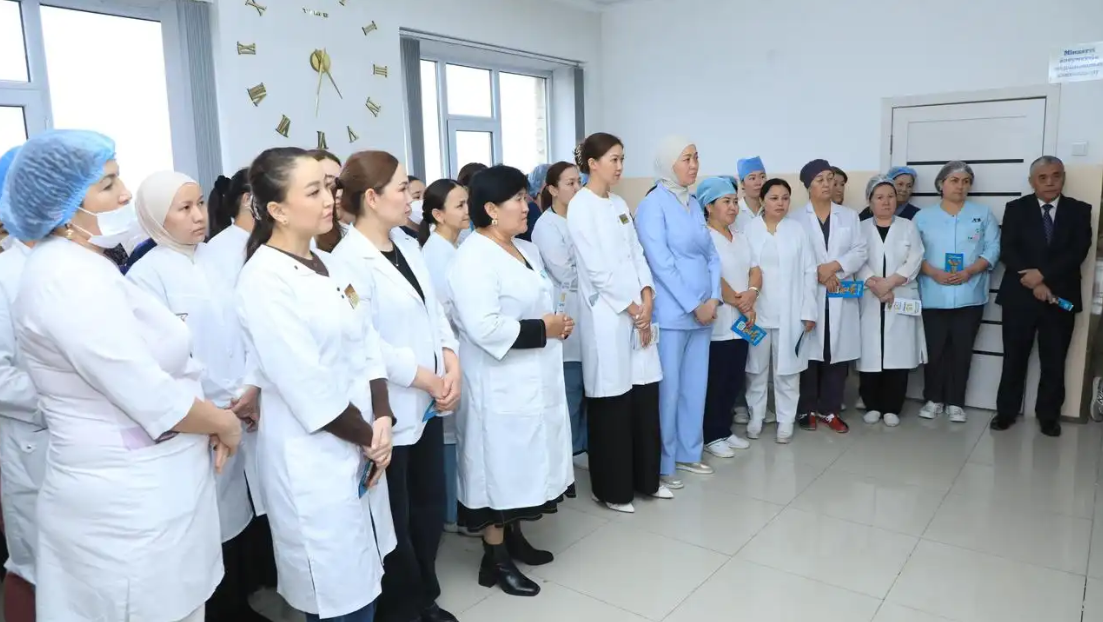 Арыс қаласының медицина қызметкерлері конституциялық реформаларды талқылауды қолдады