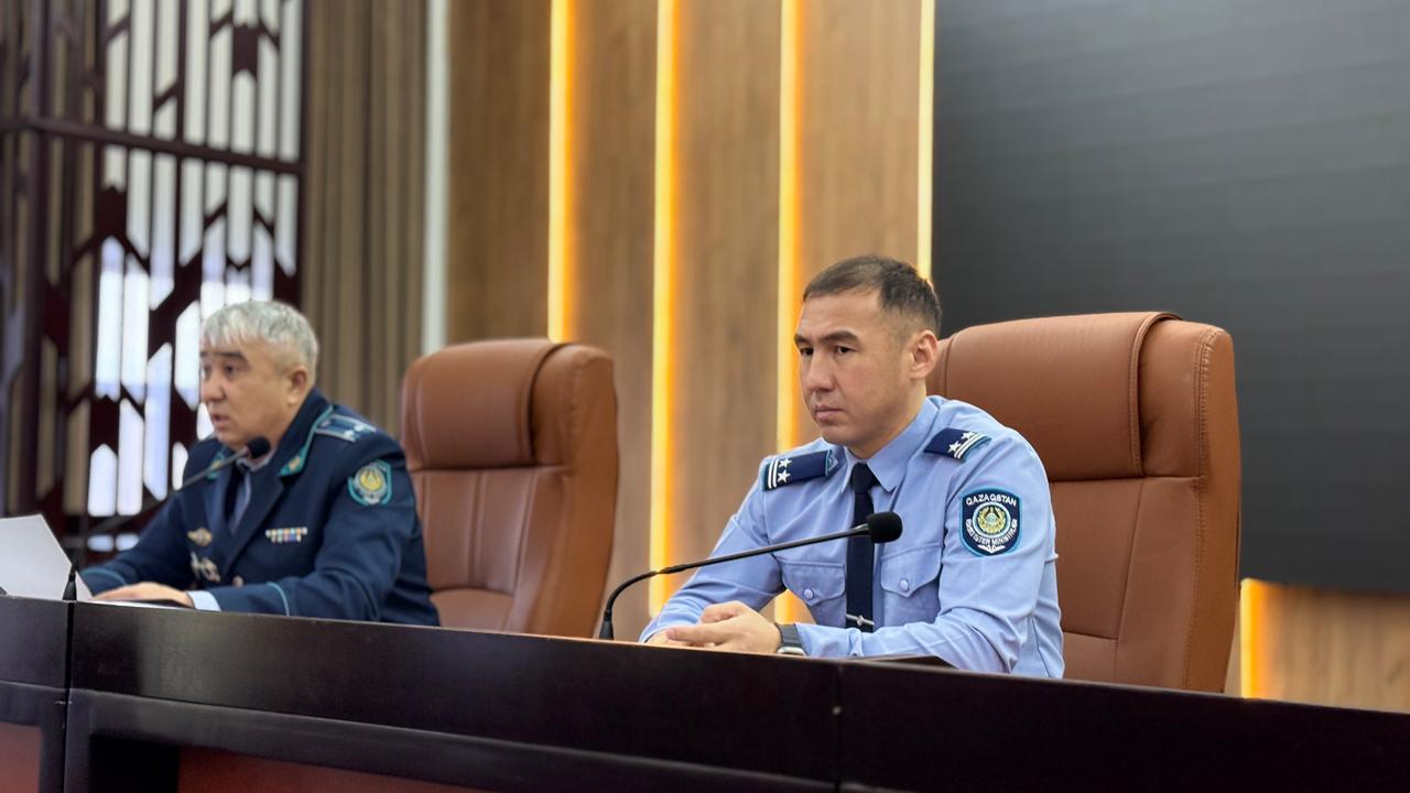 Қызылорда облысы ПД жеке күзет ұйымдарымен қоғамдық қауіпсіздік мәселелерін талқылады