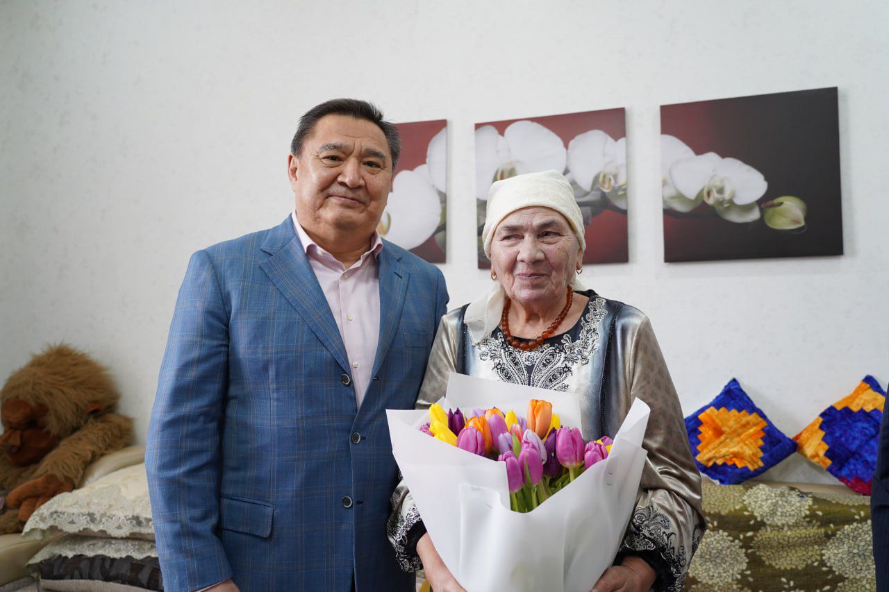 Көкшетау қаласының ардагерлері 8 Наурыз мерекесіне орай құттықтаулар қабылдады