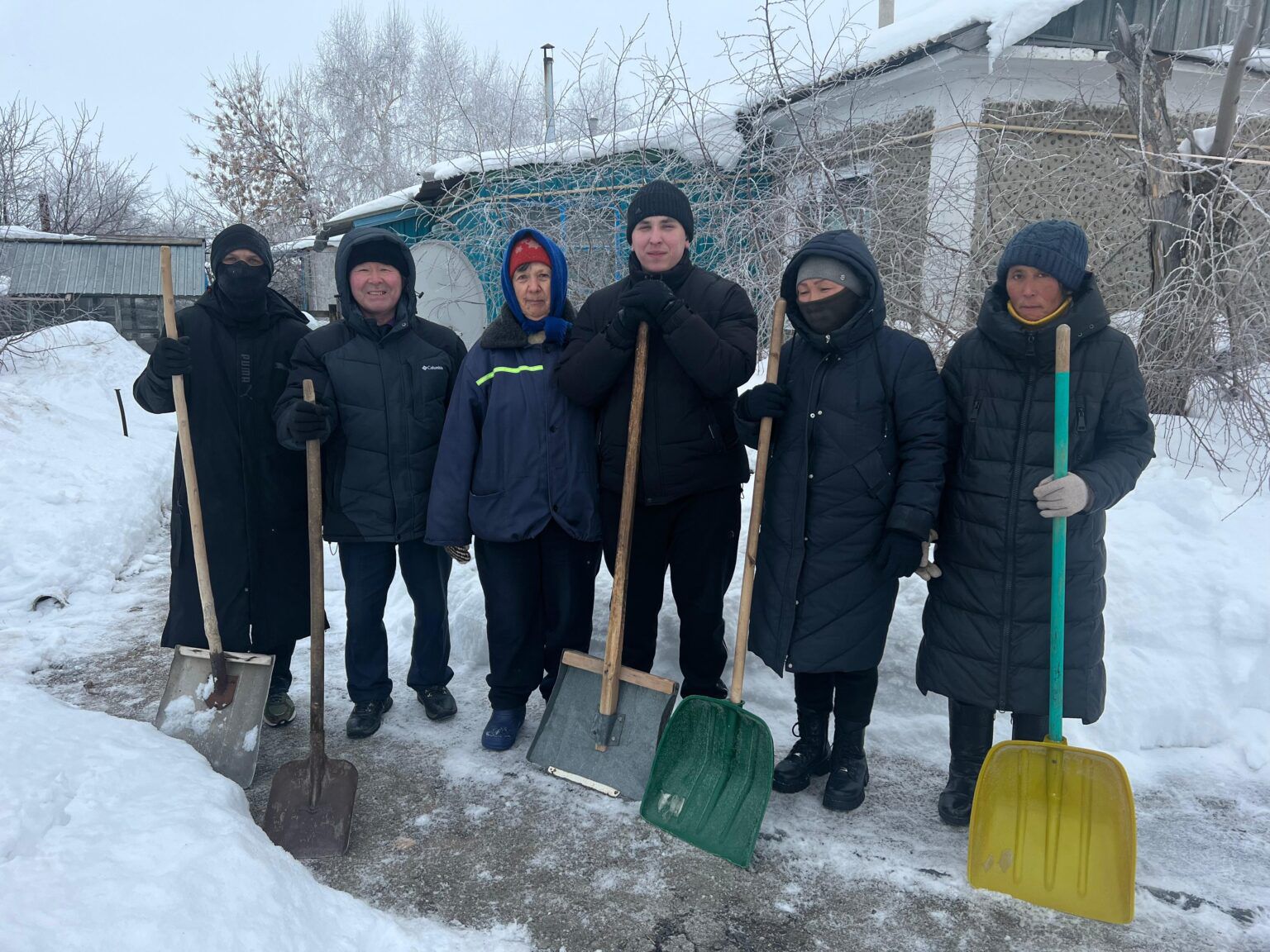 Денисов ауданында «Қарлы десант» акциясы өтті