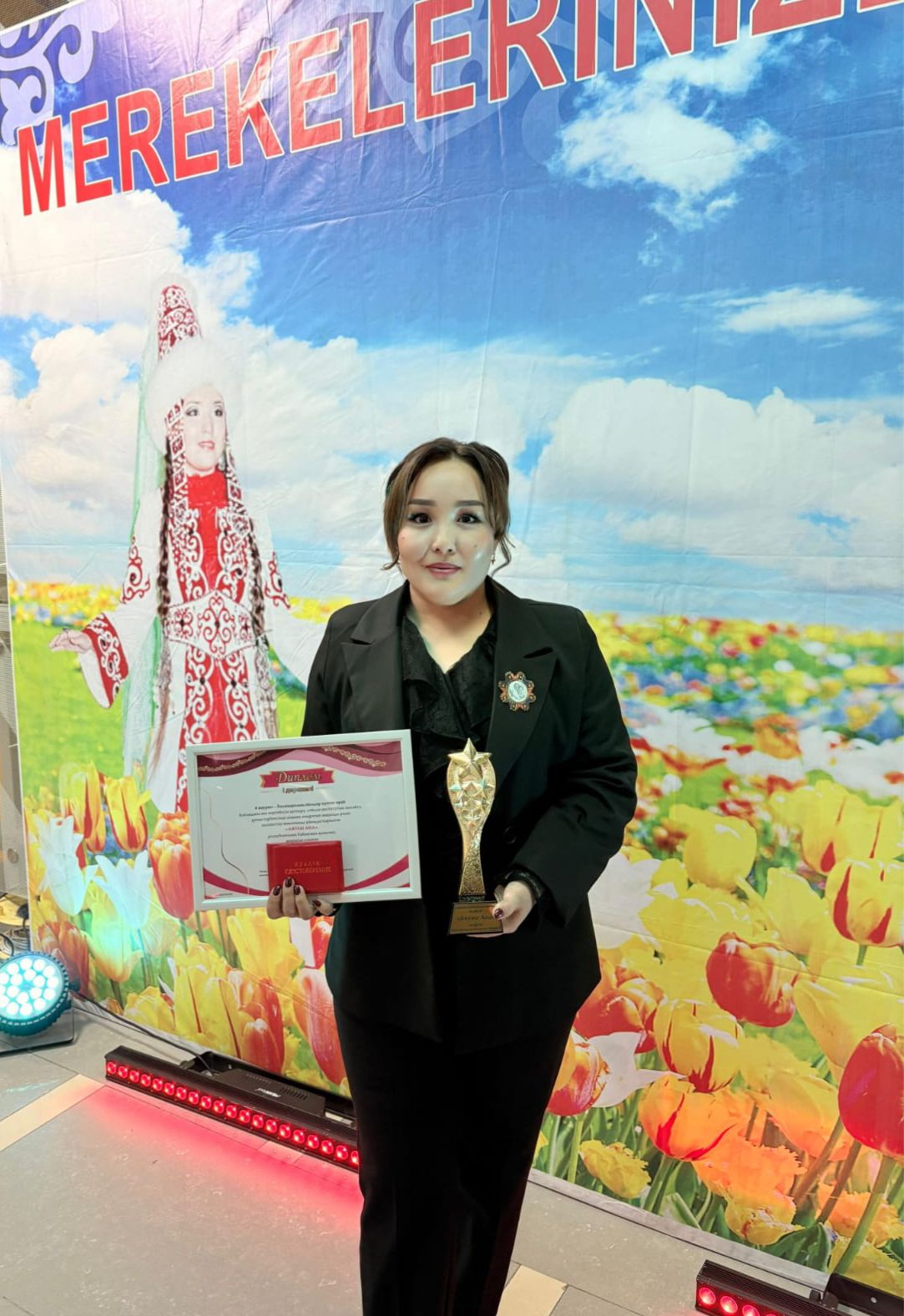 Әріптесіміз – «Аяулы ана» байқауының жеңімпазы