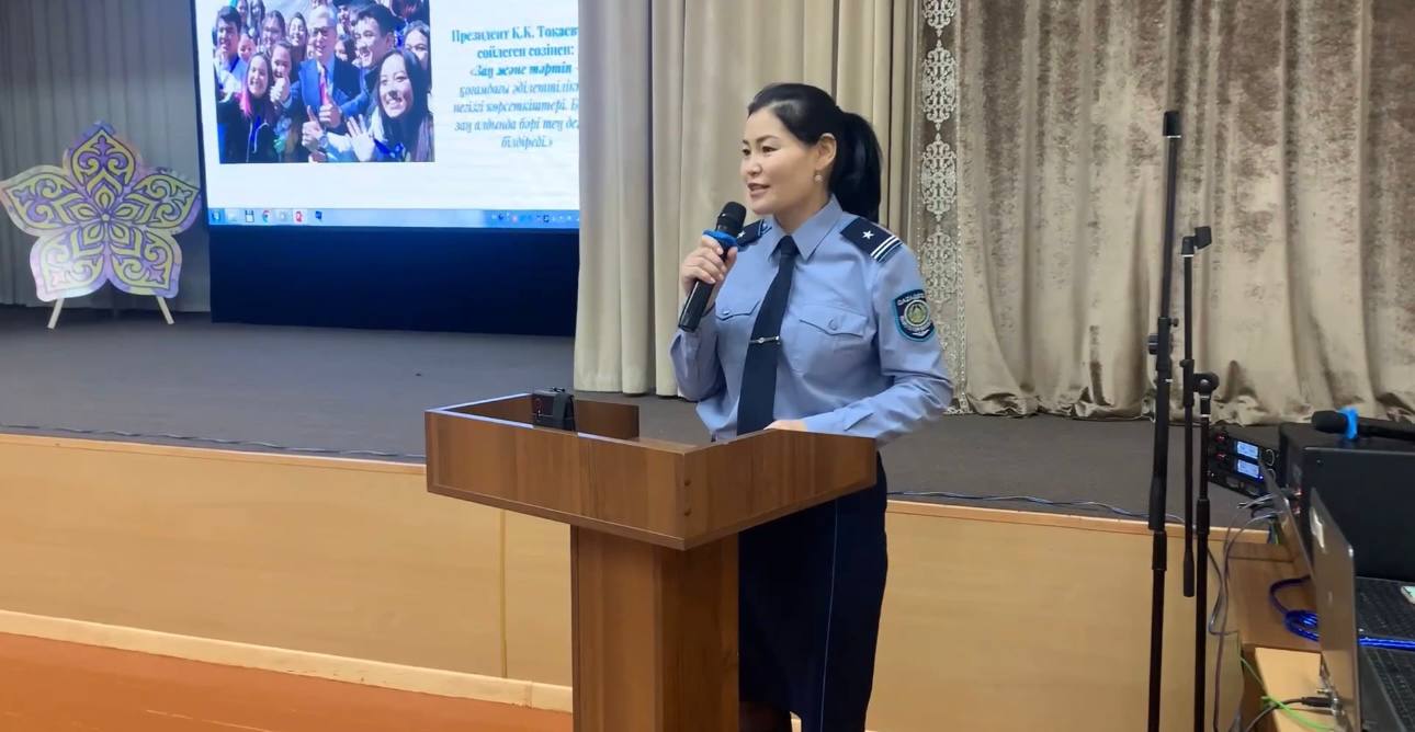 Абай облысында 100-ден аса мектеп оқушысына қауіпсіздік сабағы өтті