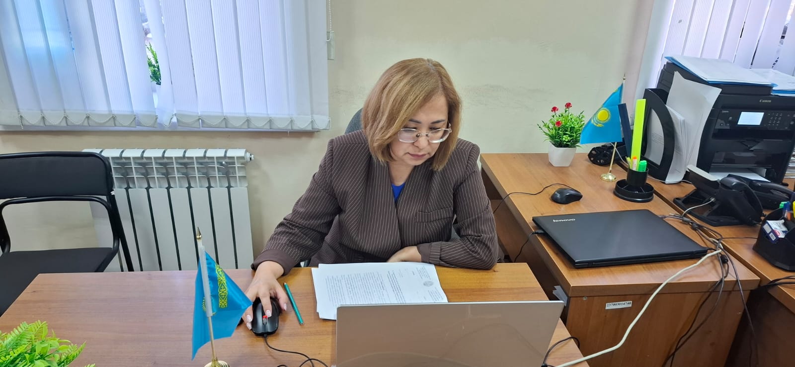 Мемлекеттік корпорация мамандарымен техникалық оқыту