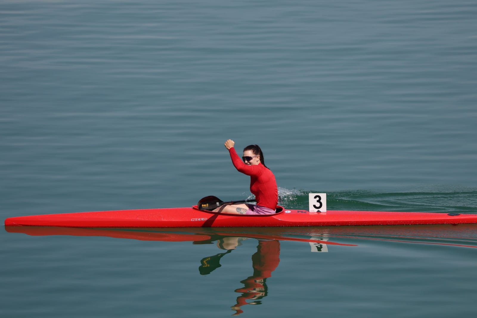 Каноэде ескек есуден әлем чемпионатының жүлдегері Мария Бровкова Түркістандағы біріншілікте тағы топ жарды