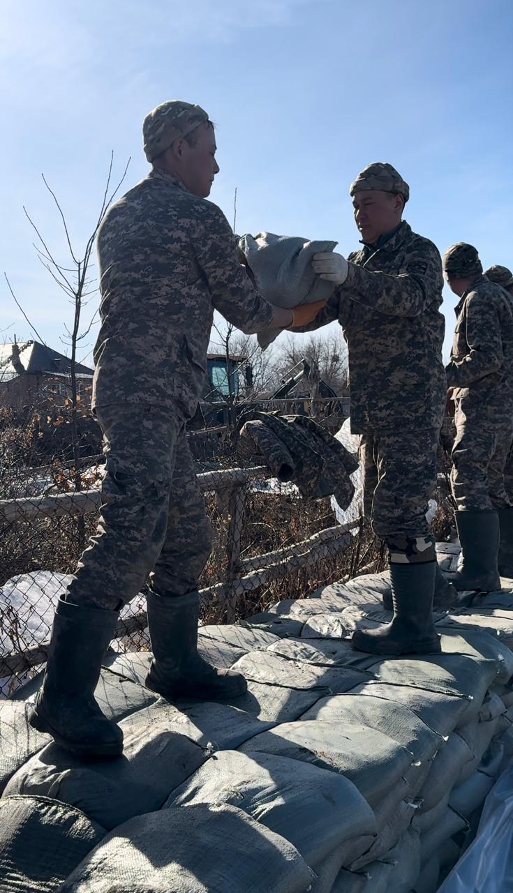 Есіл ауданында су тасқынына қарсы іс-шаралар жалғасуда