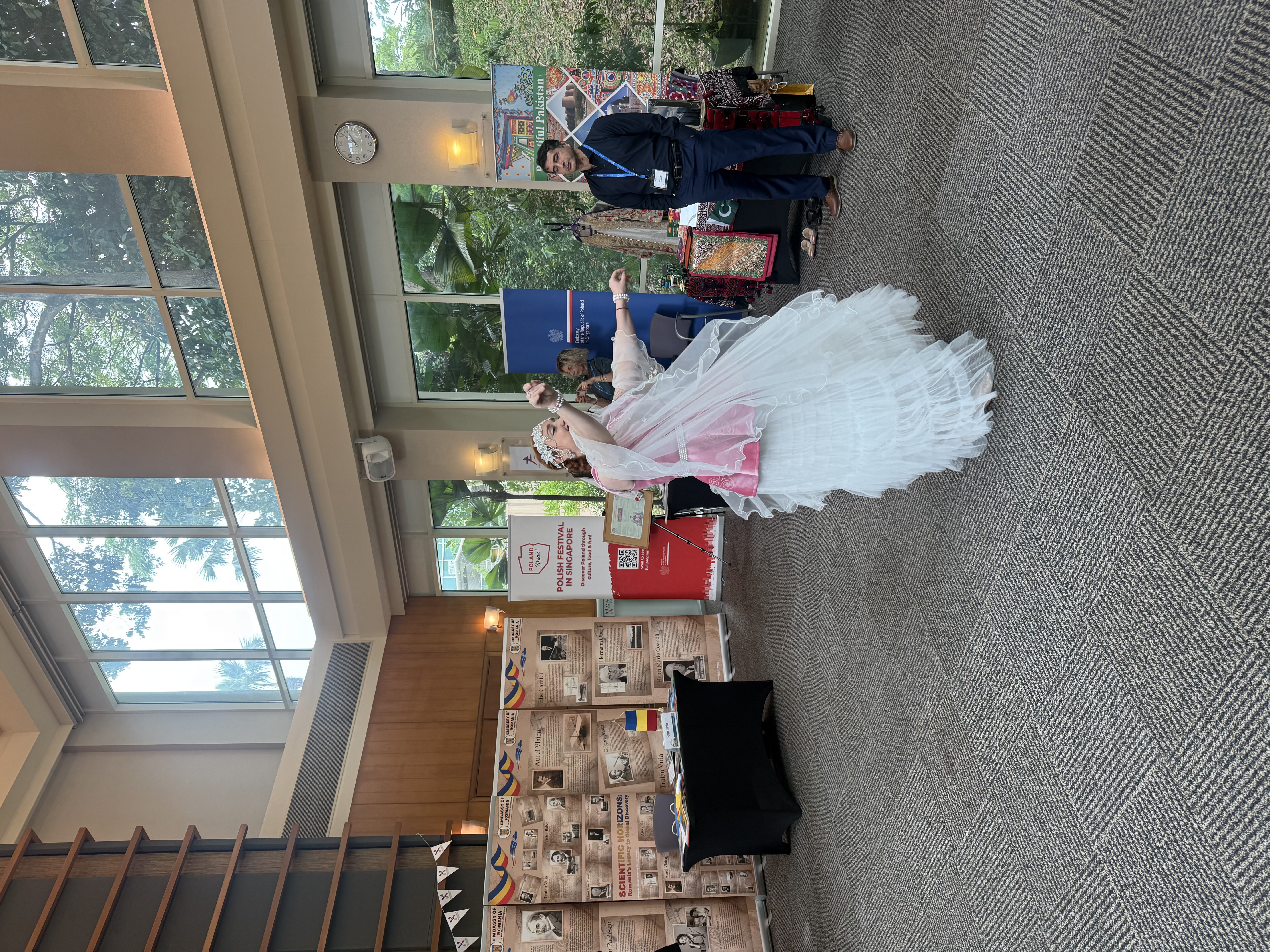 Сингапурда Asia-Europe Foundation алаңында Наурыз мерекесі атап өтілді