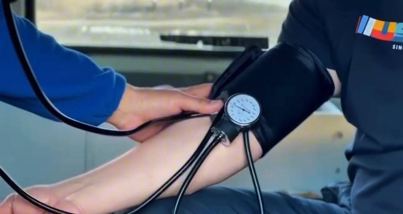 Абай облысында полиция мен дәрігерлер трассада 50-ден аса  көлік жүргізушісінің жағдайын тексерді