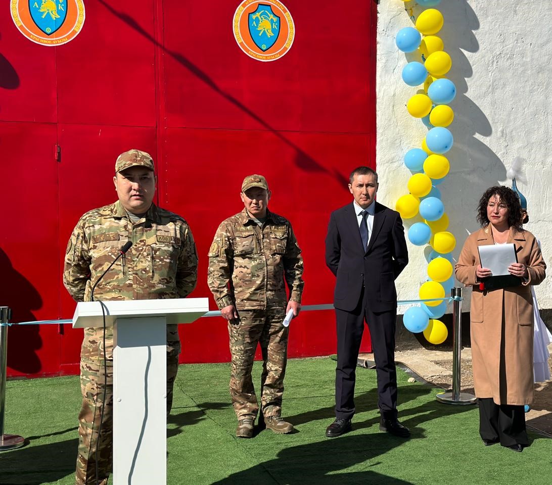 Қазақстанда 165-ші «Ауыл құтқарушылары» ерікті өрт сөндіру пункті ашылды