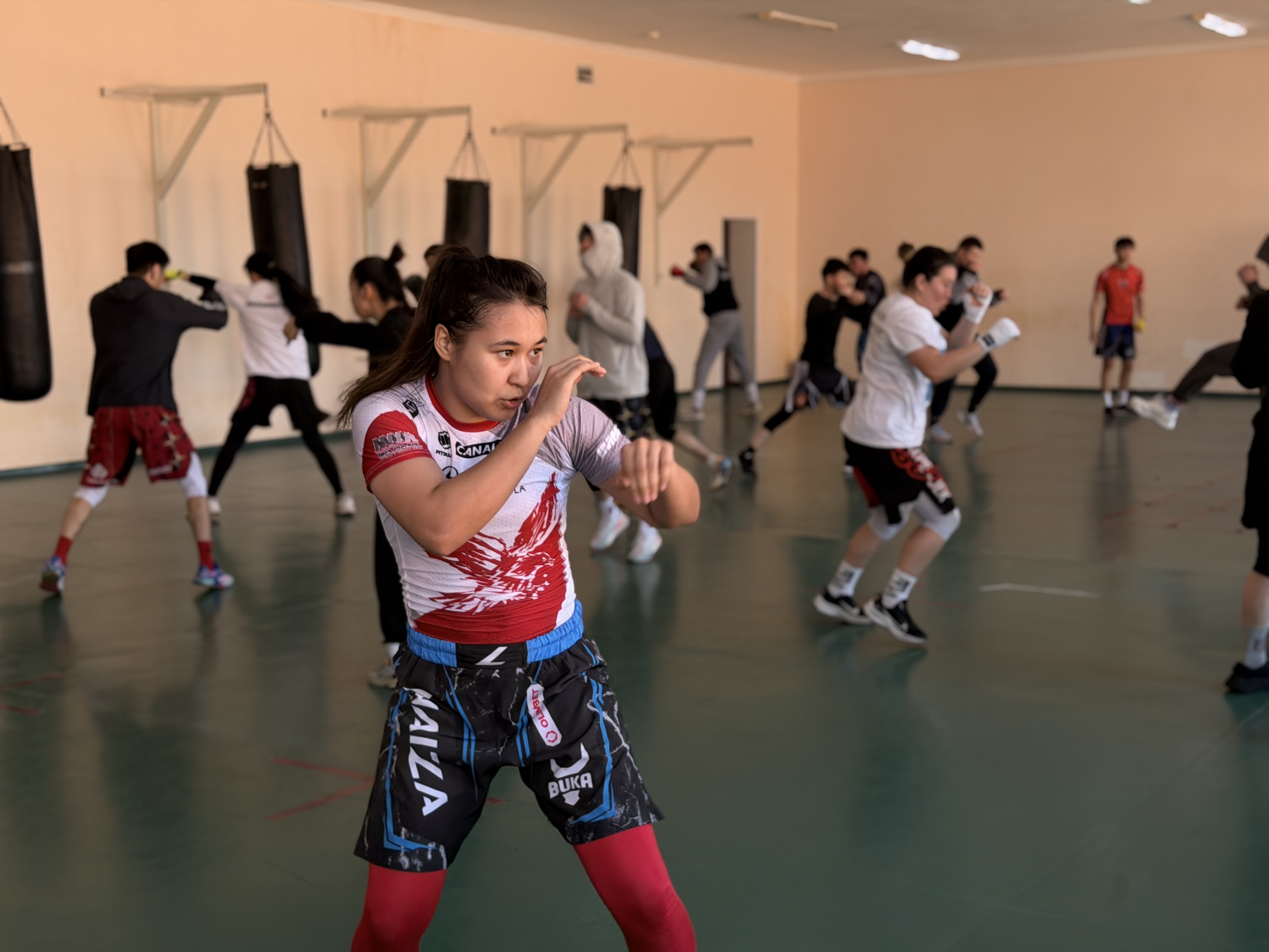 Сборная команда МЧС Казахстана готовится к чемпионату по рукопашному бою