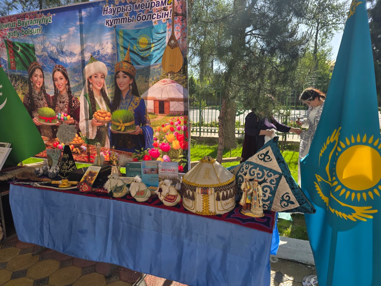 Душанбеде Наурыз мерекесінде Қазақстанның дәстүрі мен мәдениеті таныстырылды